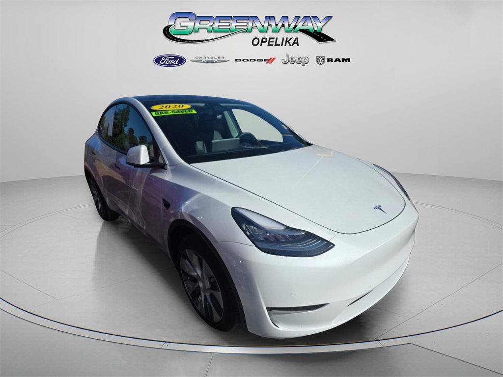 Used 2020 Tesla Model Y Long Range with VIN 5YJYGDEE8LF047745 for sale in Opelika, AL