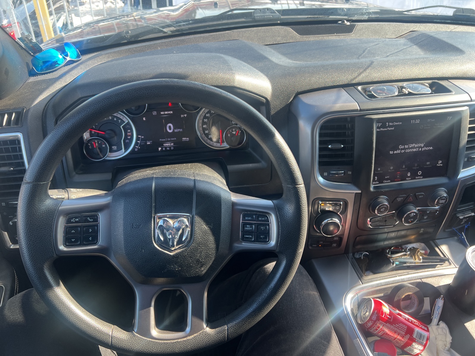 Used 2021 RAM Ram 1500 Classic Warlock with VIN 1C6RR7LT3MS541430 for sale in Kansas City