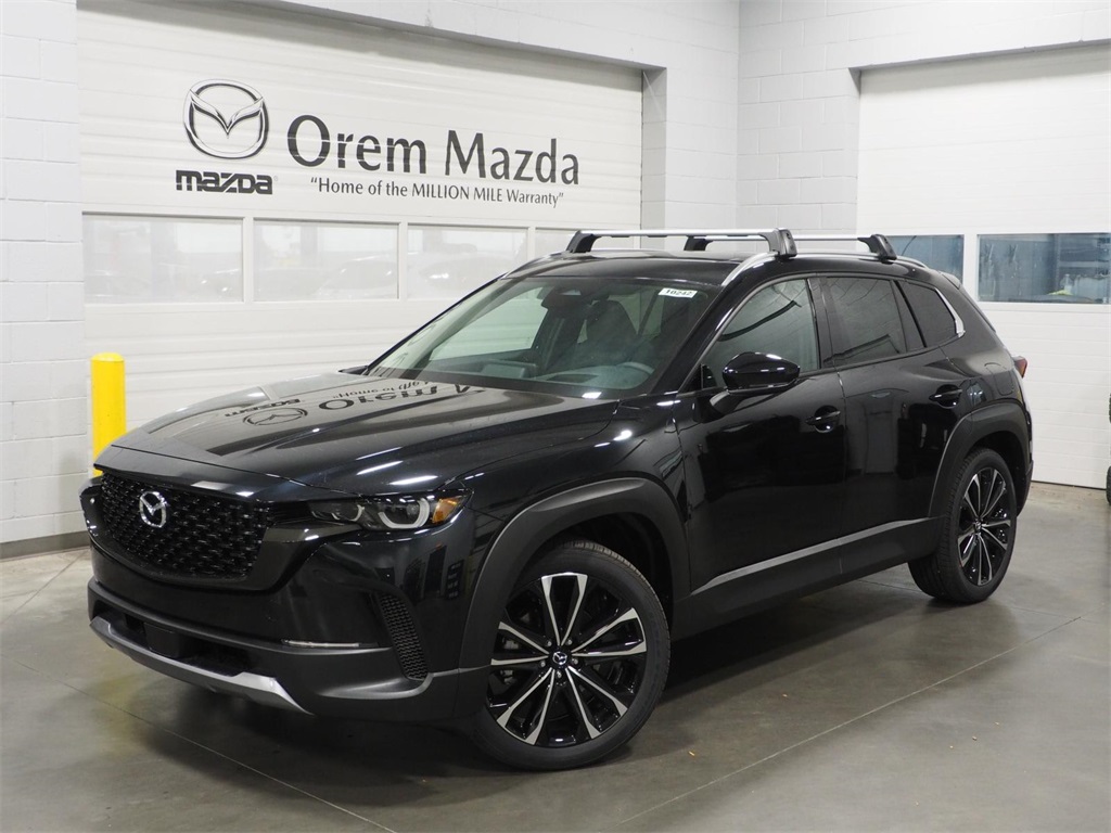 New 2025 Jet Black Mica Mazda 2.5 Turbo Premium AWD image 1
