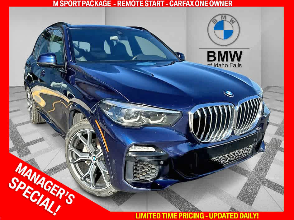 Pre-Owned 2020 BMW X5 xDrive40i Sport Utility for Sale #BU32033A | BMW ...