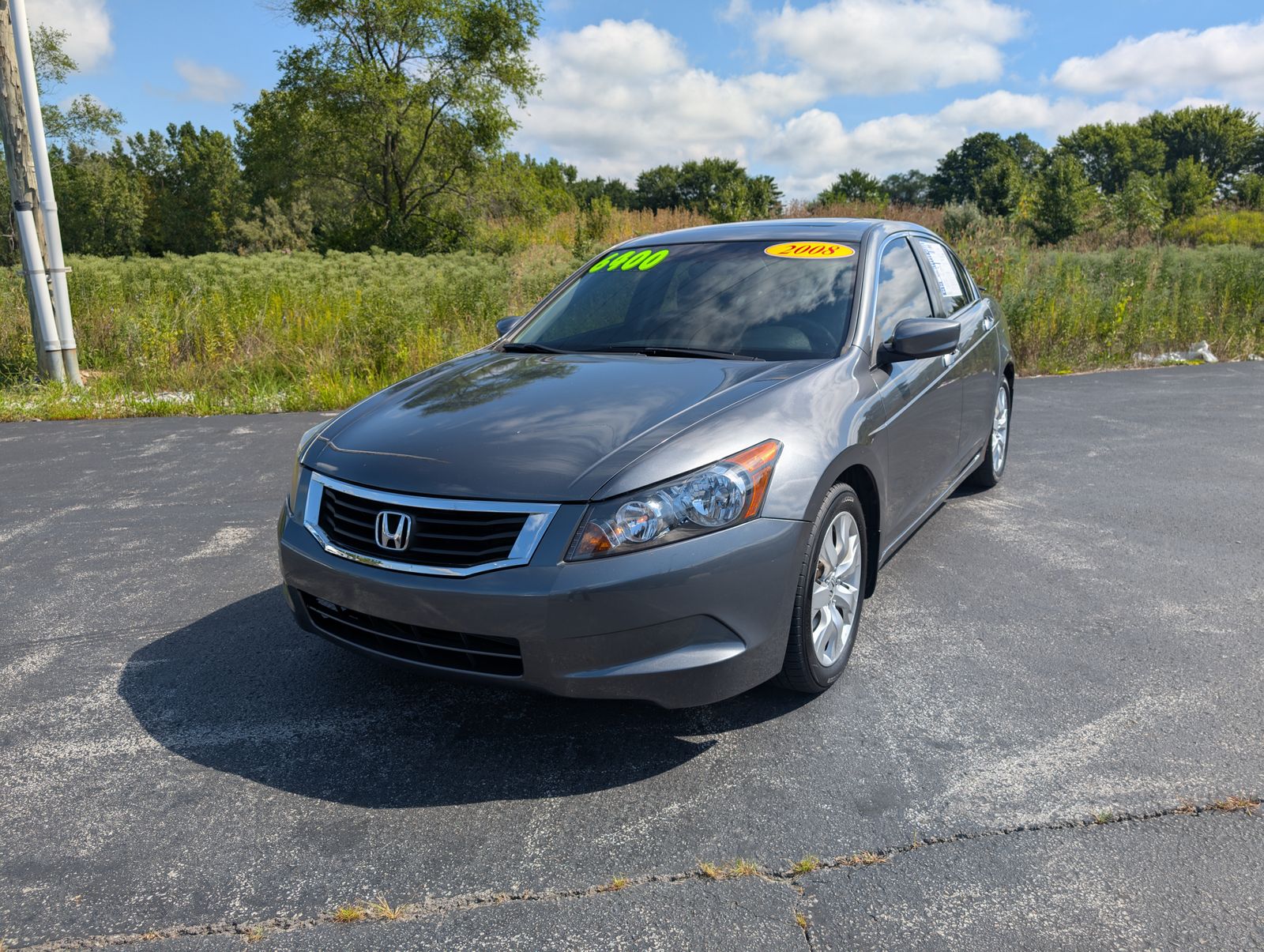 Used 2008 Honda Accord EX with VIN JHMCP267X8C029443 for sale in Lima, OH