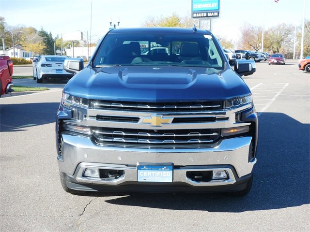 Certified 2021 Chevrolet Silverado 1500 LTZ with VIN 1GCUYGED8MZ220311 for sale in Anoka, Minnesota