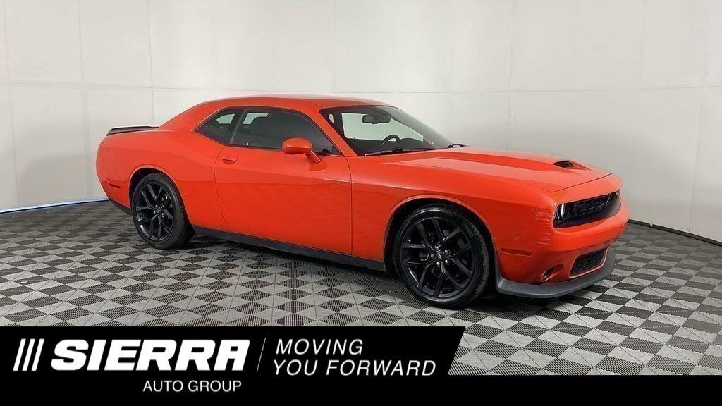 Used 2021 Orange Dodge GT image 1