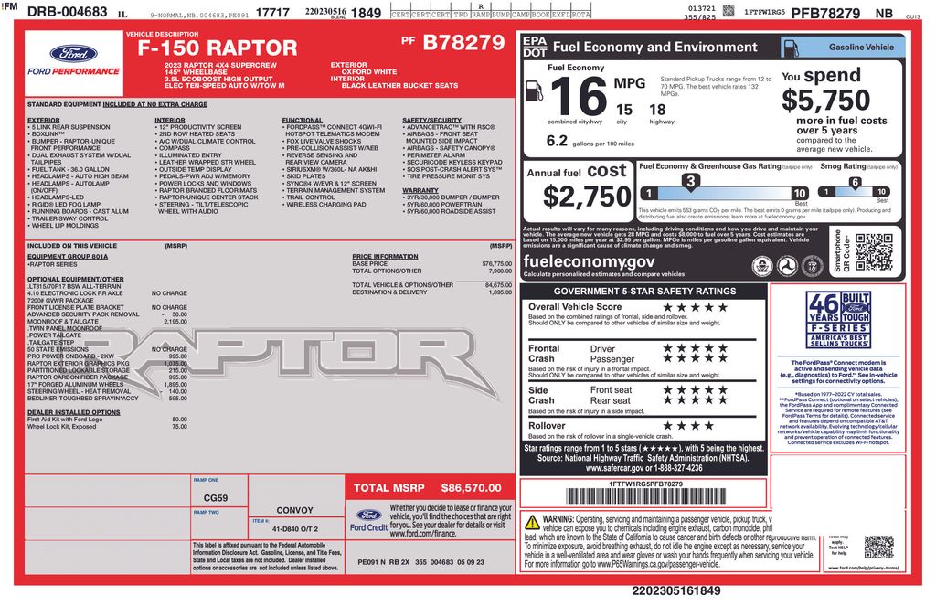 2023 FORD F-150 - Image 30