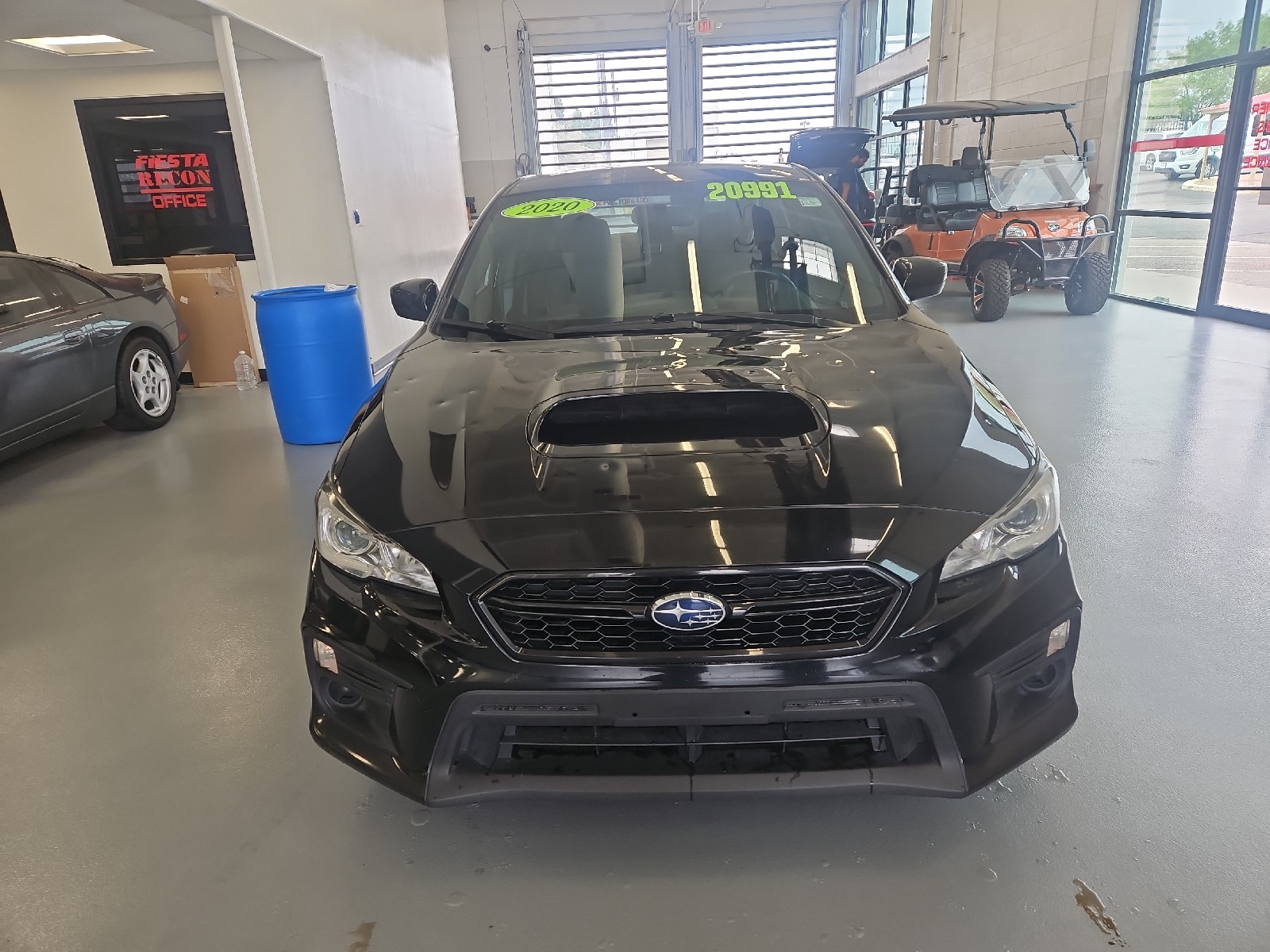 Used 2020 BLACK Subaru Base (M6) image 2