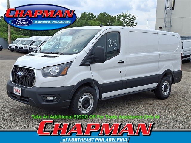 New 2024 Ford Transit Commercial T-150 Low Roof Cargo Van Transit