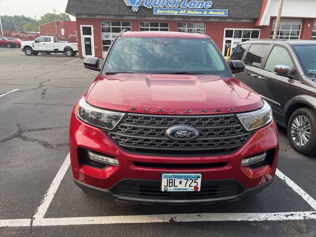 Used 2022 Ford Explorer XLT with VIN 1FMSK8DH8NGB00231 for sale in White Bear Lake, Minnesota
