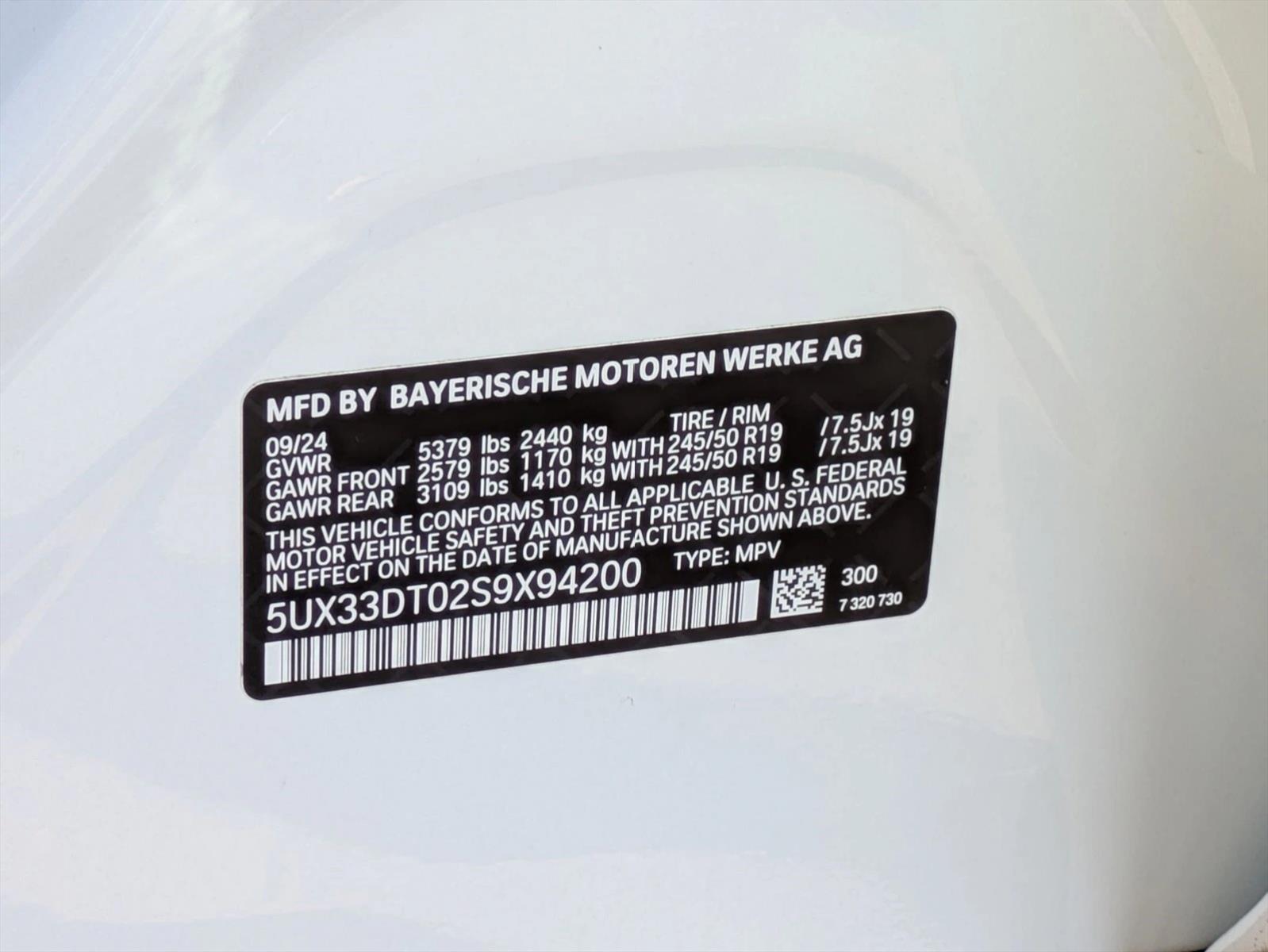 2025 Bmw X4 xDrive30i photo 24