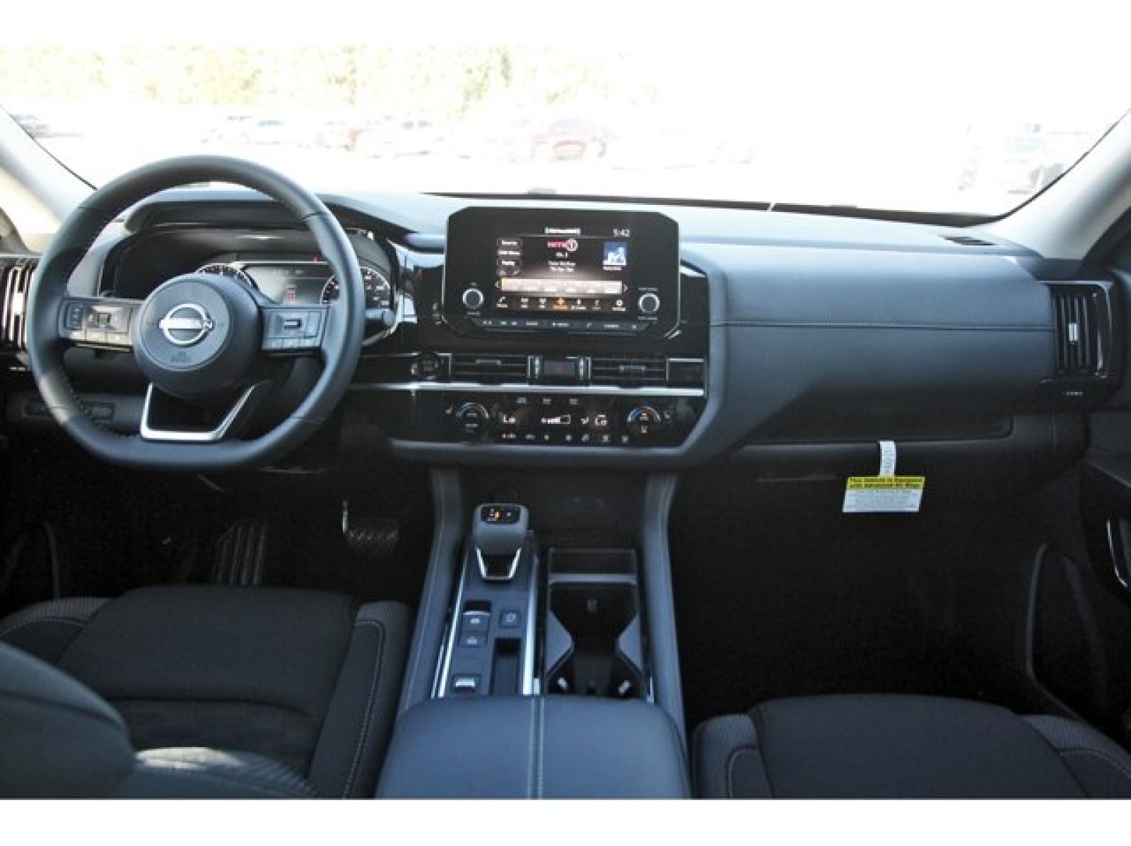 2025 Nissan Pathfinder SV White at Robbins Nissan