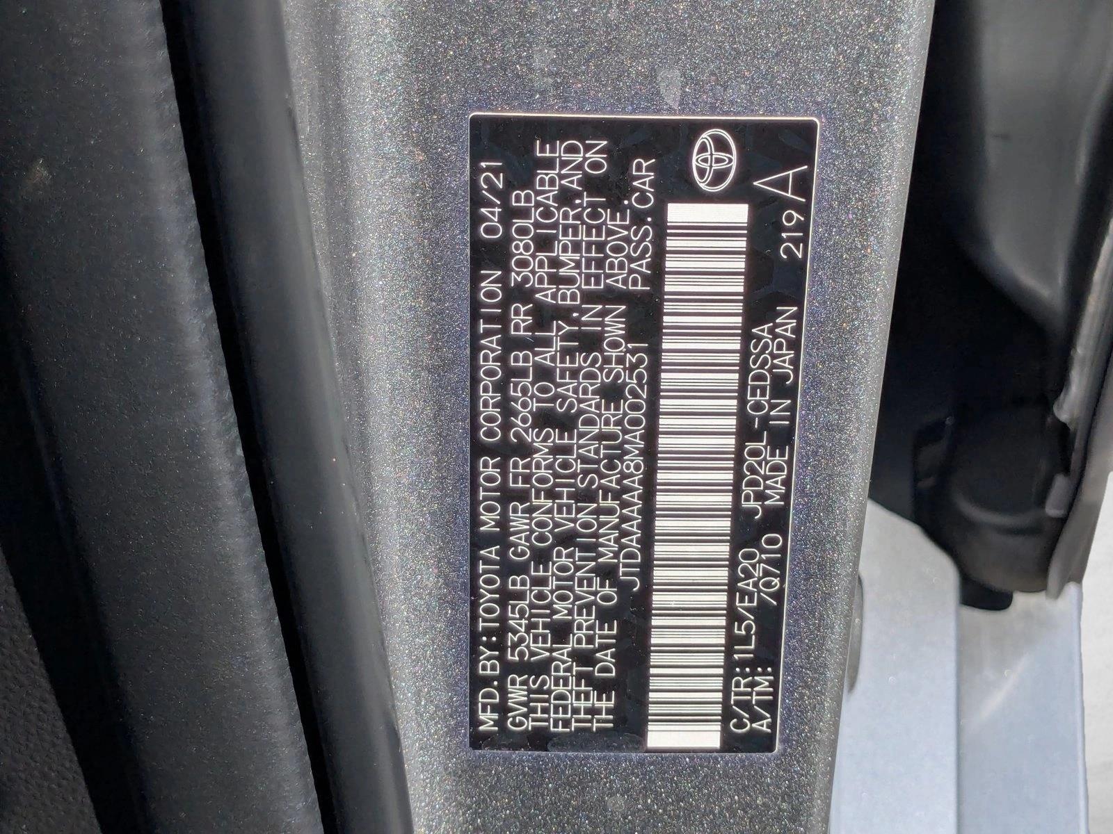 2021 Toyota Mirai XLE photo 24