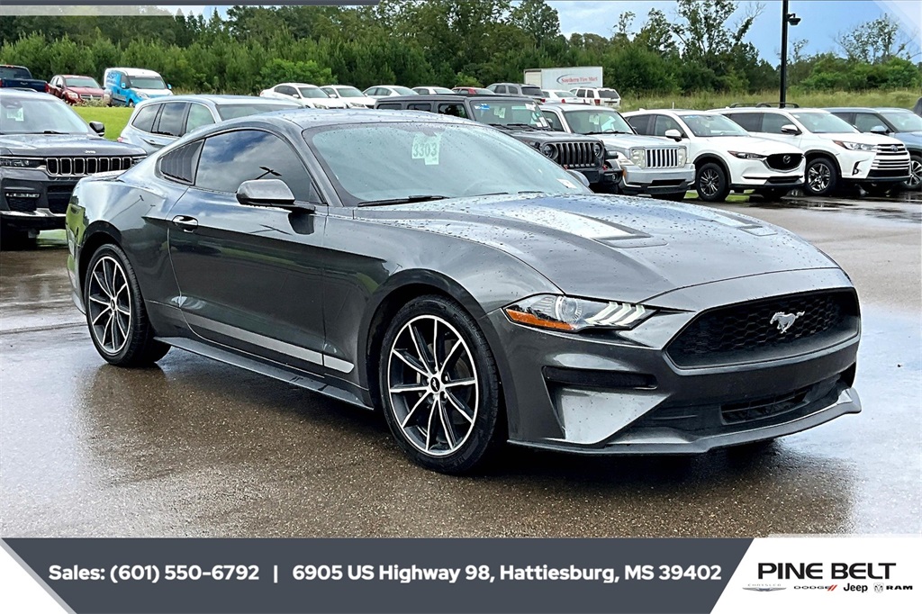 Used 2020 Ford Mustang EcoBoost with VIN 1FA6P8TH5L5177890 for sale in Hattiesburg, MS