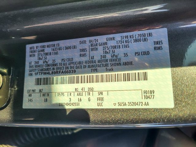 2024 FORD F-150 - Image 61