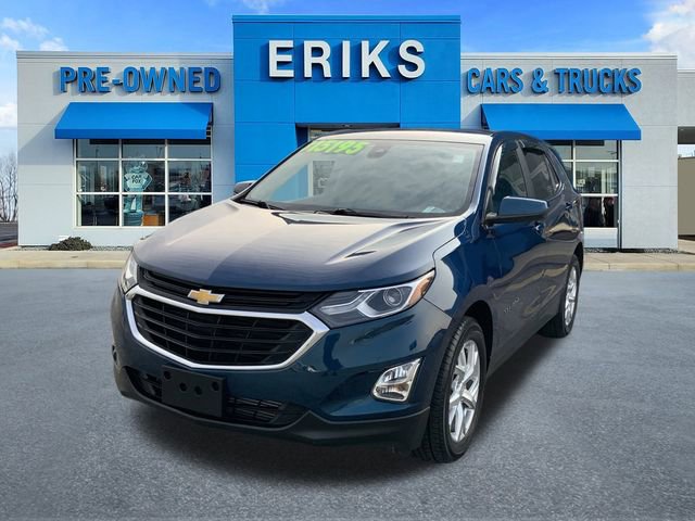 Used 2021 Chevrolet Equinox LT with VIN 2GNAXKEV4M6159432 for sale in Kokomo, IN