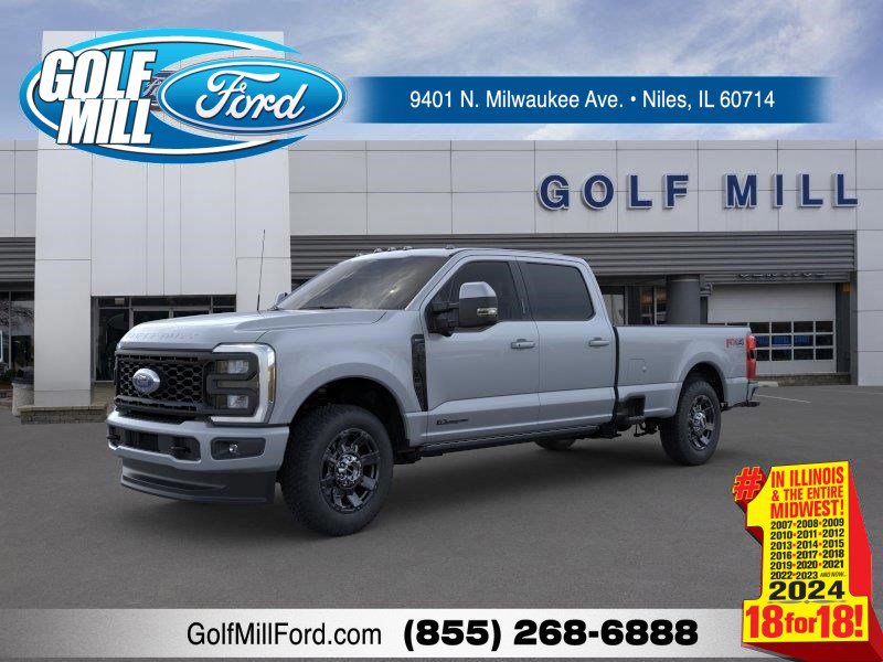 New 2024 Glacier Gray Metallic Tri-Coat Ford F-250® LARIAT image 1