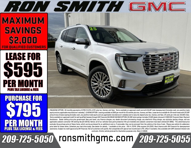 2025 GMC Acadia Denali