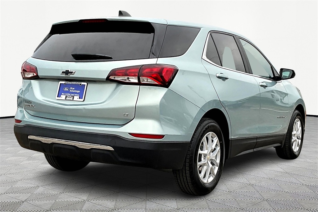 Certified 2022 Chevrolet Equinox LT with VIN 2GNAXKEV8N6140738 for sale in Kansas City