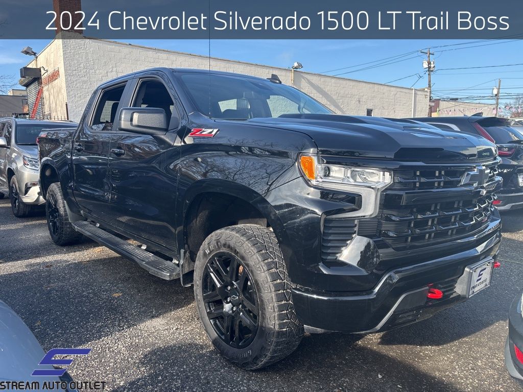 Used 2024 Black Chevrolet LT Trail Boss image 1
