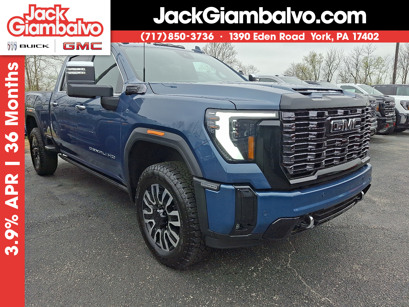New 2025 Downpour Metallic GMC Denali Ultimate image 1