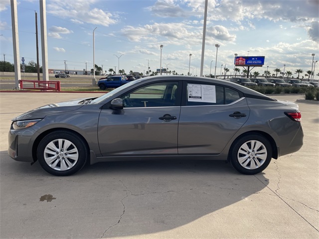Certified 2025 Nissan Sentra S with VIN 3N1AB8BV3SY383627 for sale in Edinburg, TX