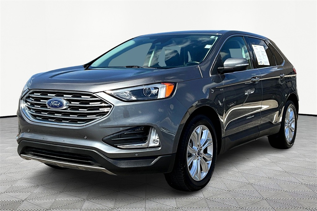 Used 2022 Gray Ford Titanium image 1