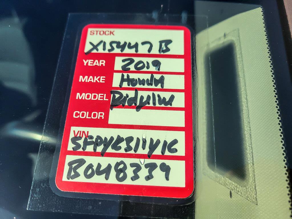 2019 HONDA RIDGELINE - Image 19