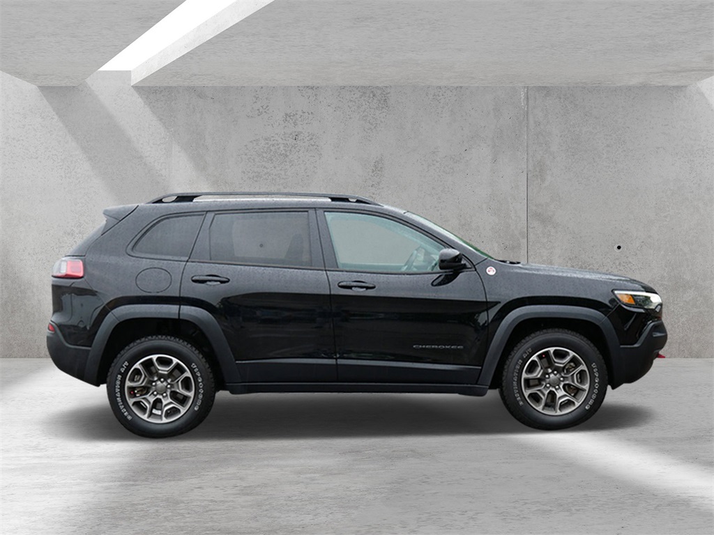 Certified 2022 Jeep Cherokee Trailhawk with VIN 1C4PJMBX5ND521390 for sale in White Bear Lake, Minnesota
