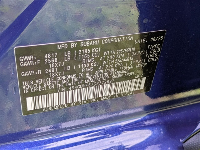 2025 Subaru Crosstrek Sport photo 29