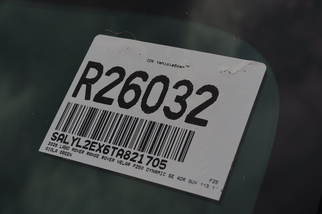 2026 LAND ROVER RANGE ROVER VELAR - Image 29