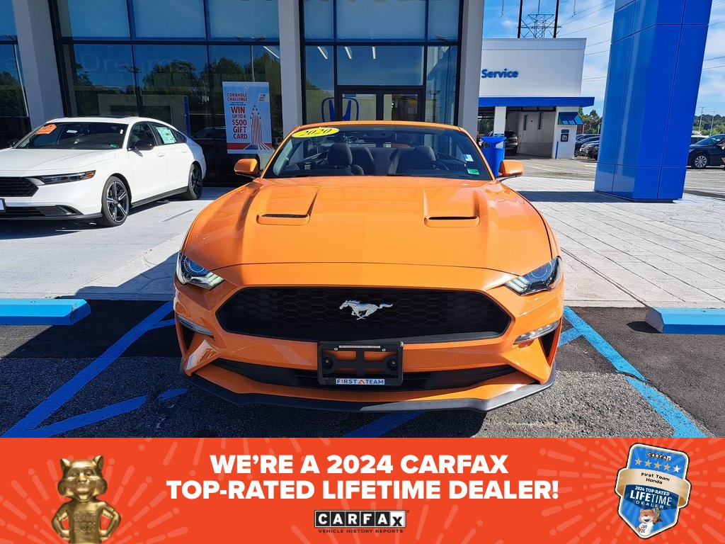 2020 Ford Mustang EcoBoost Convertible photo 3