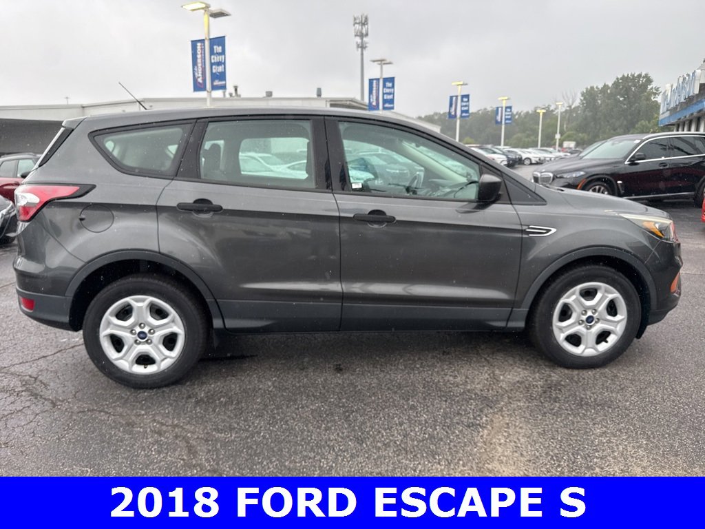 Used 2018 Ford Escape S with VIN 1FMCU0F71JUB80312 for sale in Merrillville, IN