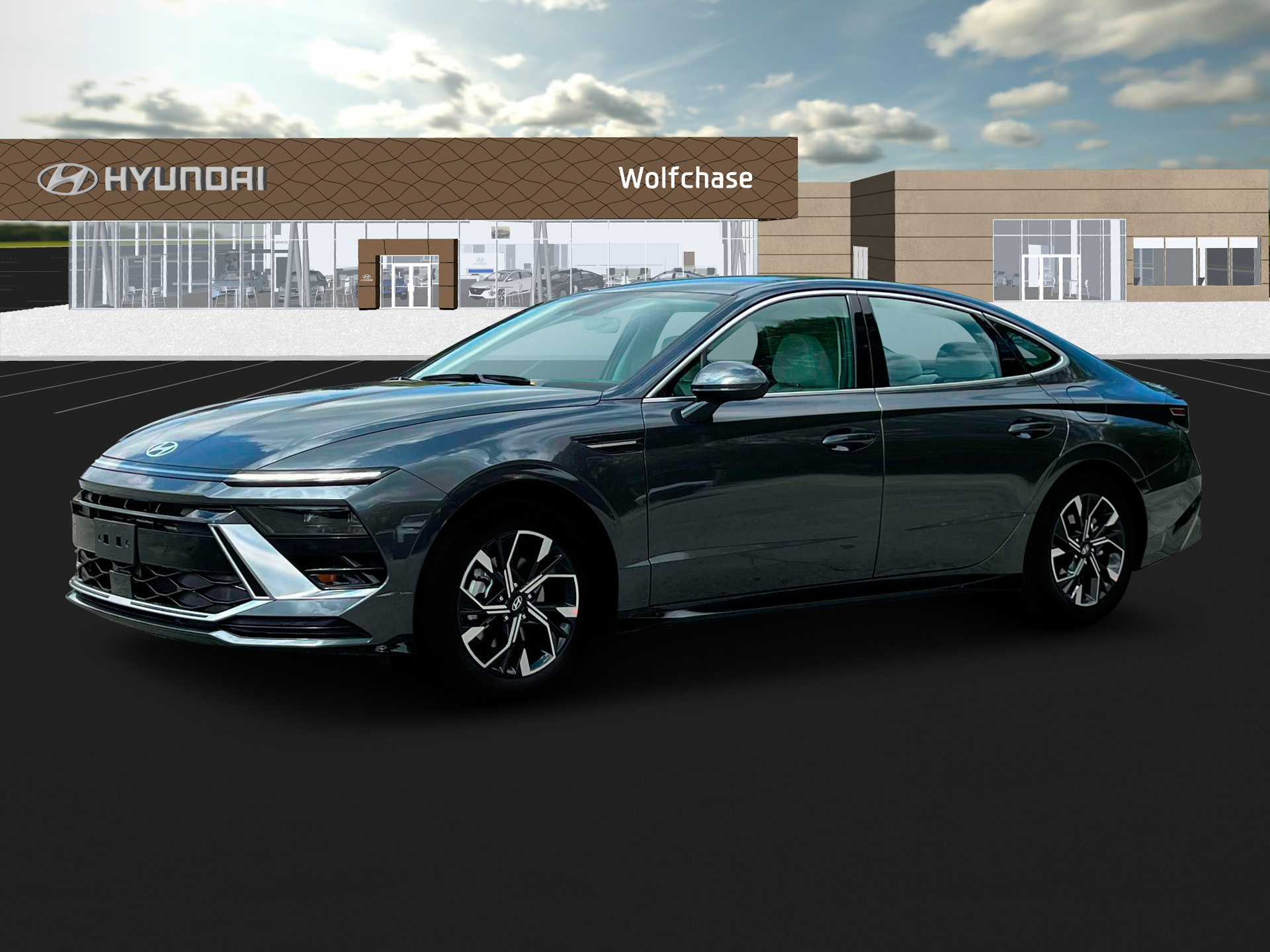 New 2025 Gray Hyundai SEL image 2