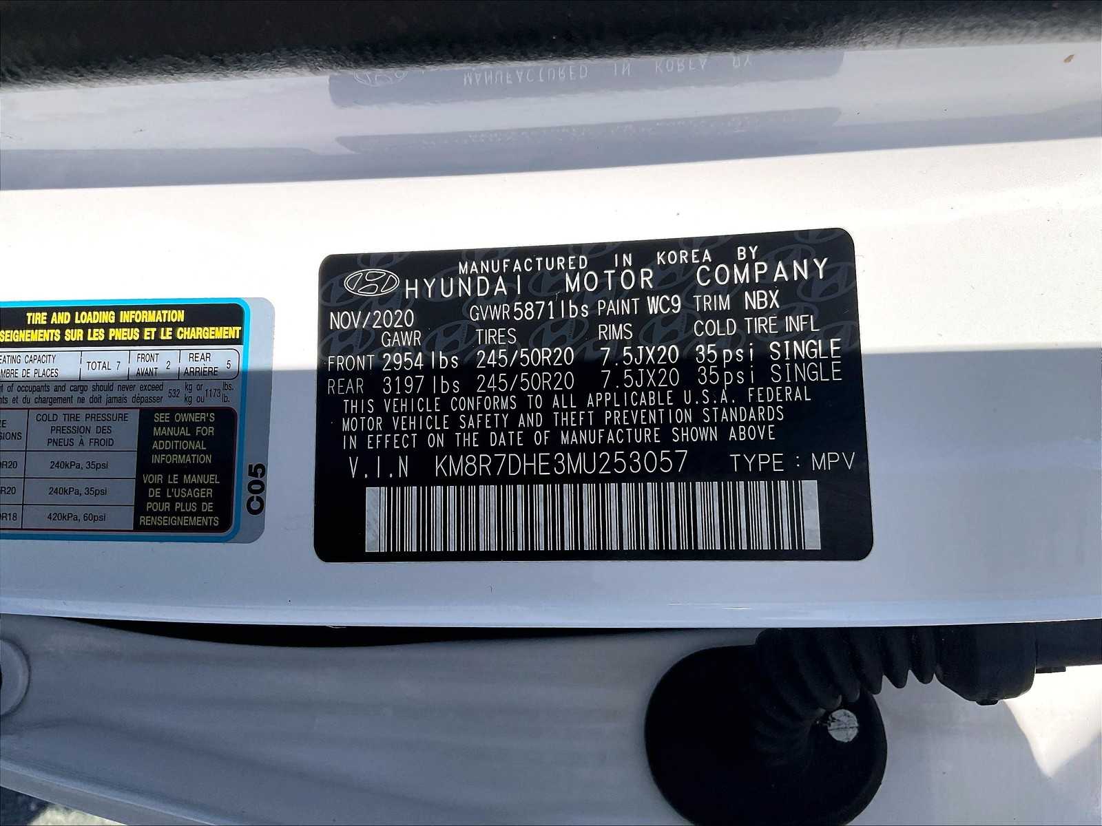 2021 Hyundai Palisade Calligraphy photo 34