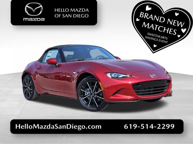 New 2025 Mazda MX-5 Miata Grand Touring CONVERTIBLE in Valencia