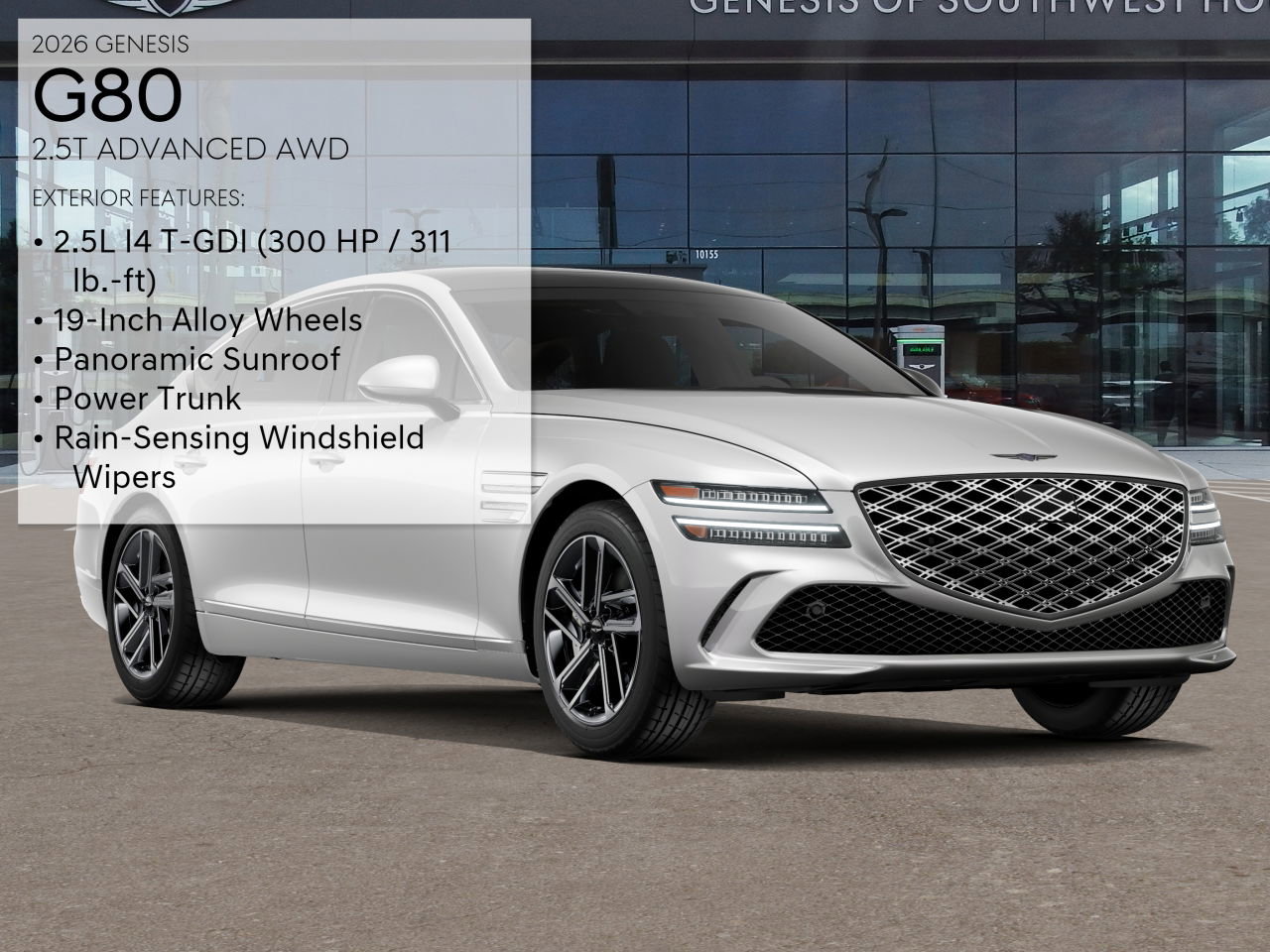 2026 Genesis G80 2.5T Advanced photo 3