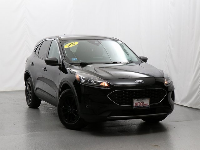 Used 2022 Agate Black Metallic Ford SE image 1