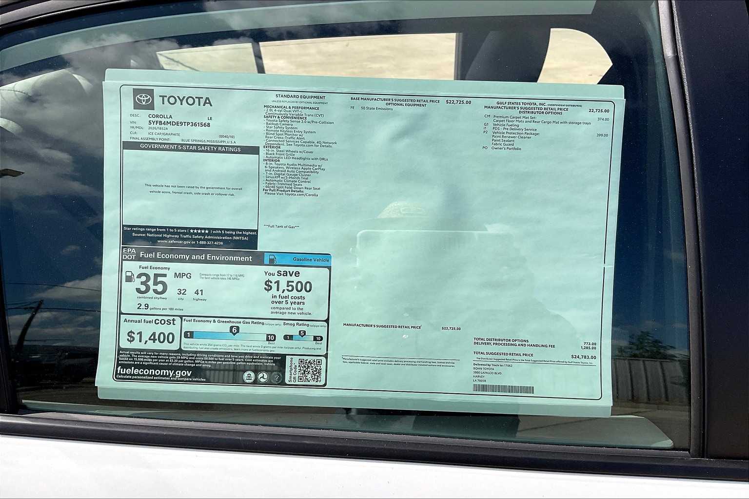 2026 Toyota Corolla LE photo 20
