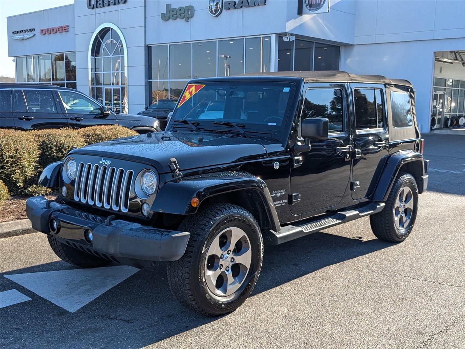 2017 Jeep Wrangler Unlimited Sahara