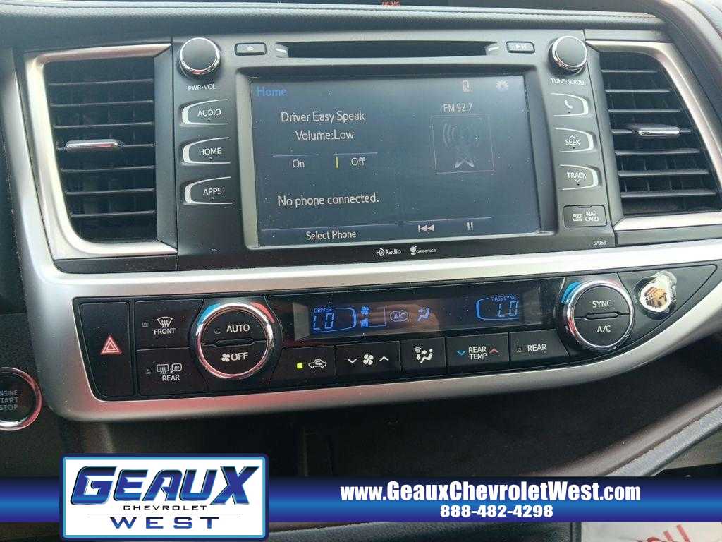 2015 Toyota Highlander XLE photo 10