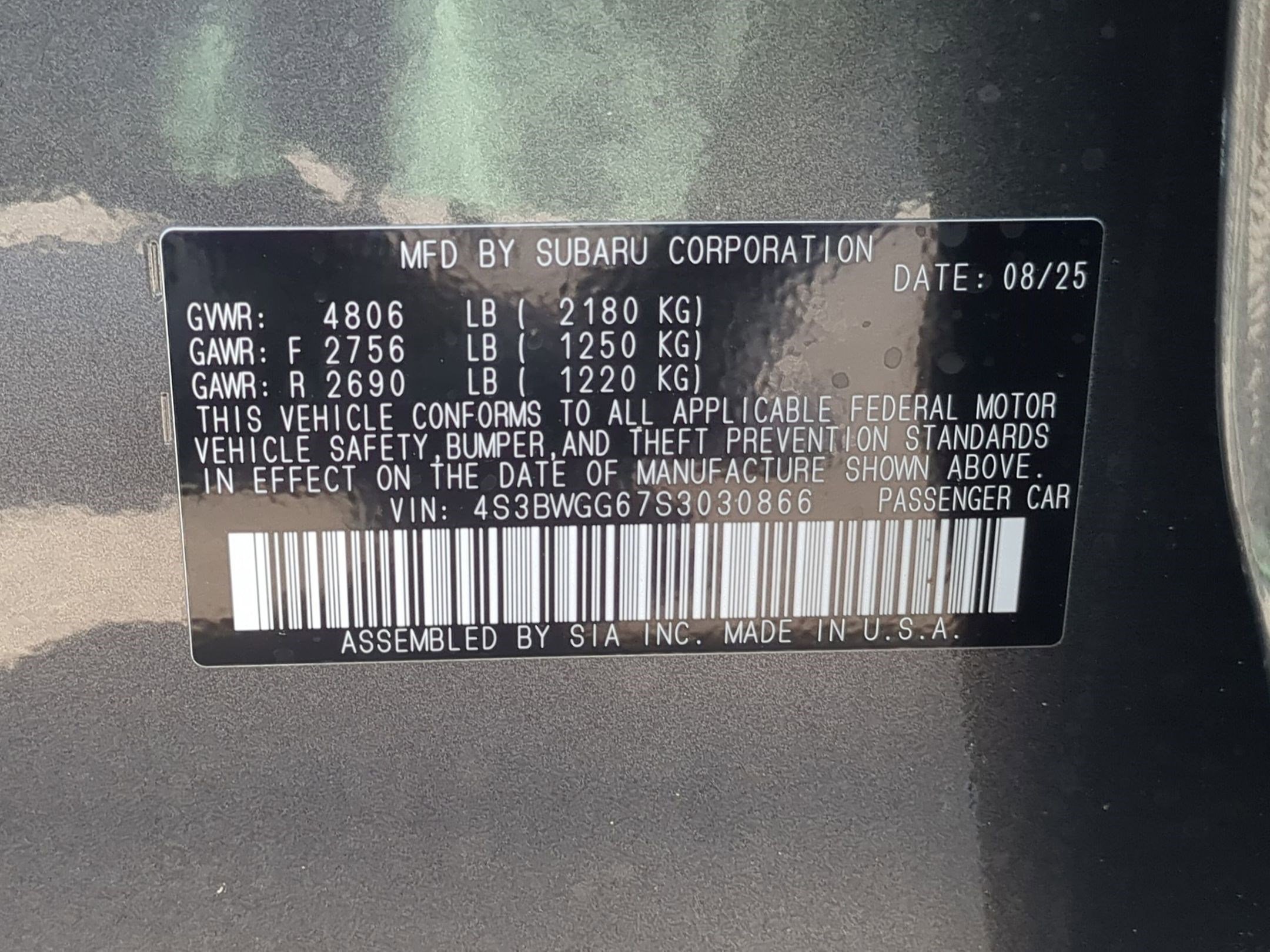 2025 Subaru Legacy Sport photo 22