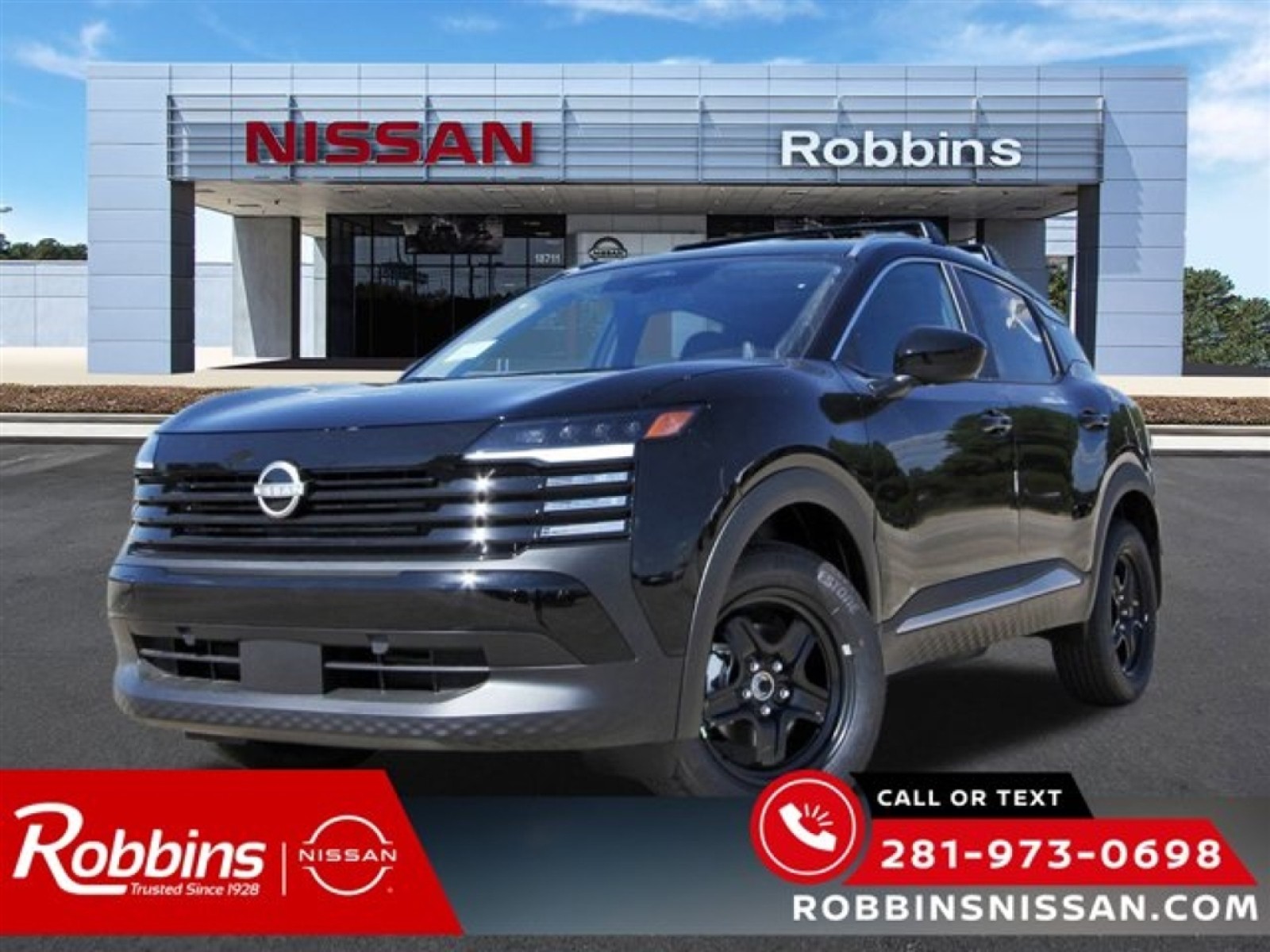 2026 Nissan Kicks SV Black at Robbins Nissan