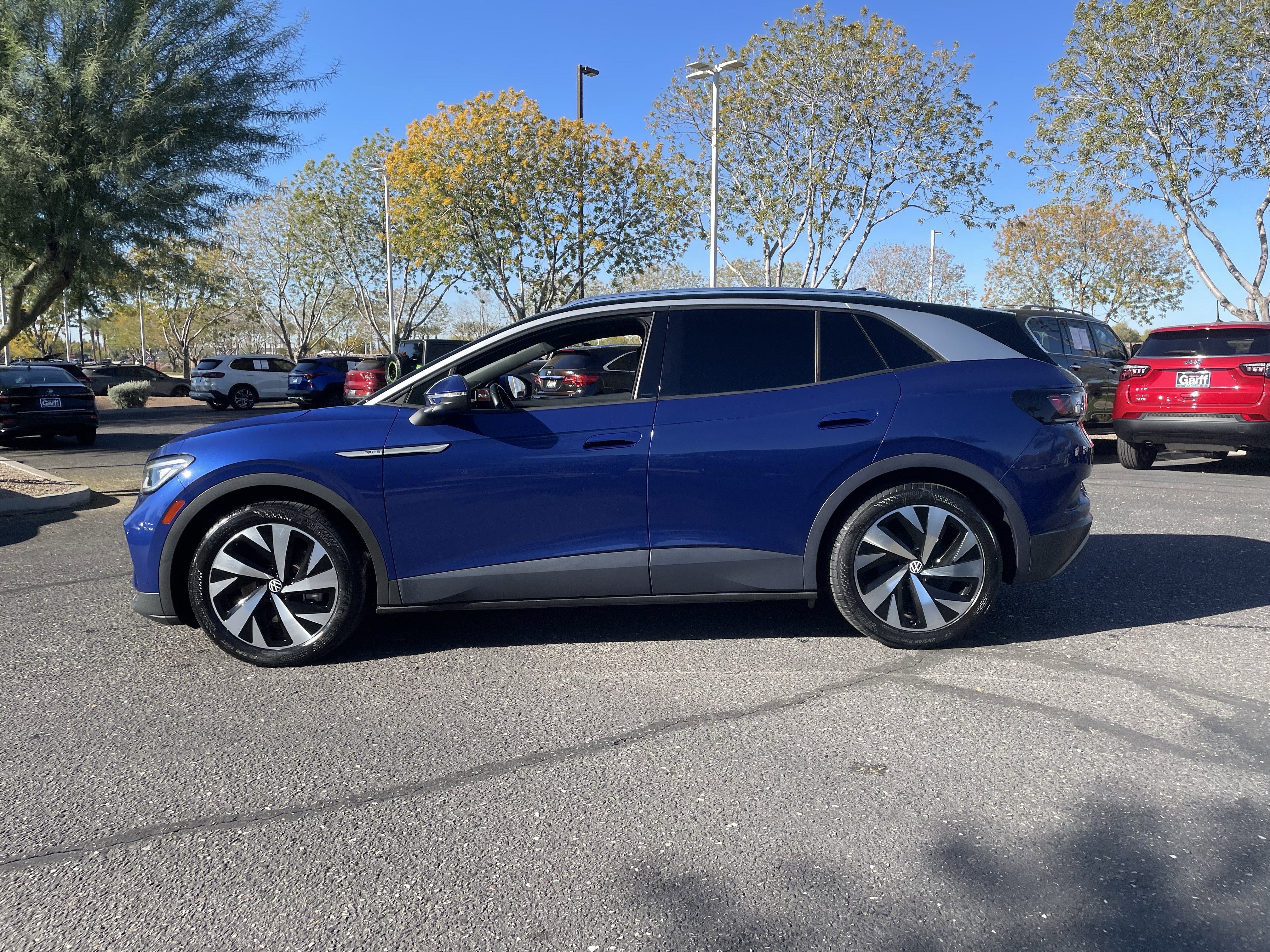 Certified 2021 Volkswagen ID.4 PRO S with VIN WVGKMPE25MP061739 for sale in Gilbert, AZ