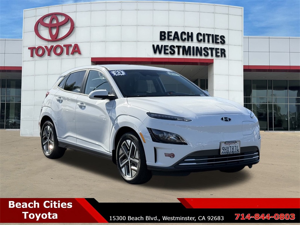 Used 2023 Hyundai Kona EV SE with VIN KM8K23AG8PU170685 for sale in Cerritos, CA