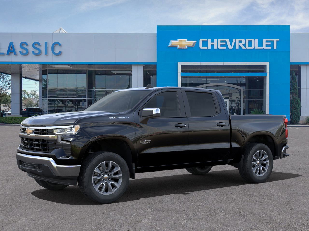 2025 Chevrolet Silverado 1500 LT Black at Classic Elite Chevrolet Hwy 6