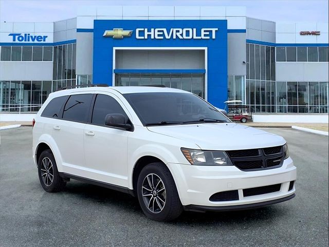 Used 2018 Dodge Journey SE with VIN 3C4PDCAB1JT490649 for sale in McAlester, OK
