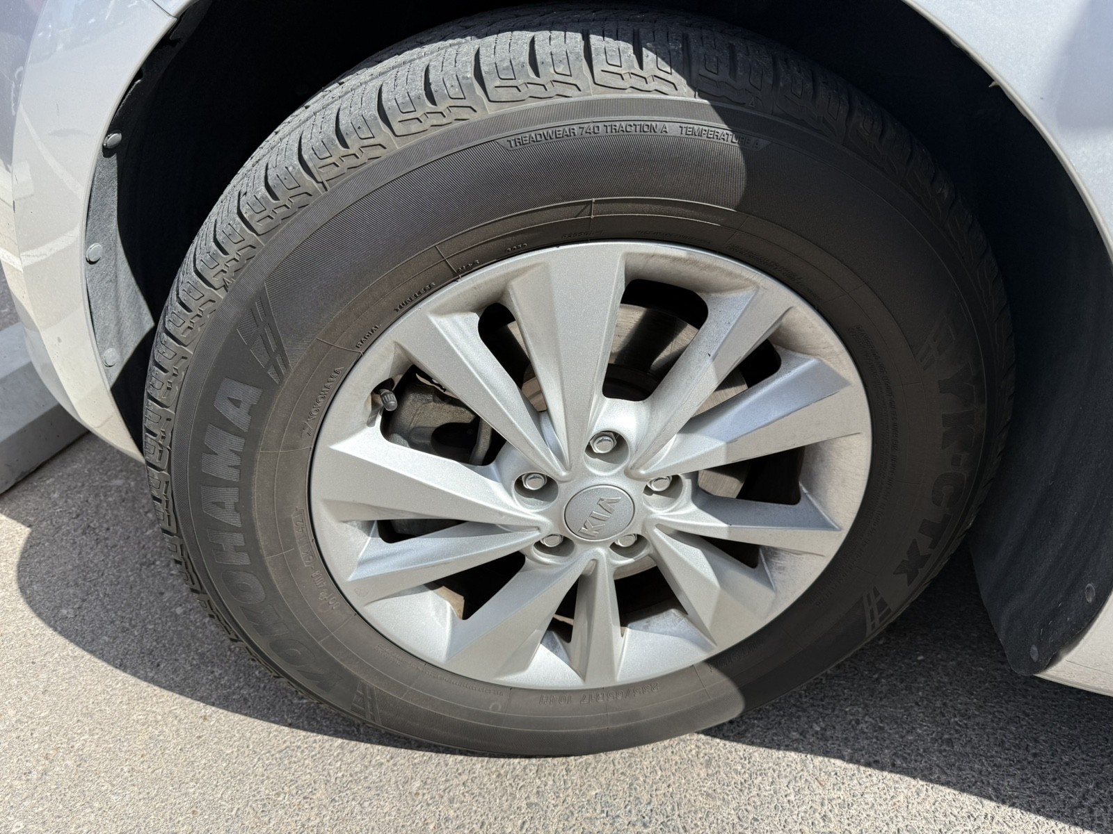 Used 2017 SILVER Kia LX image 2