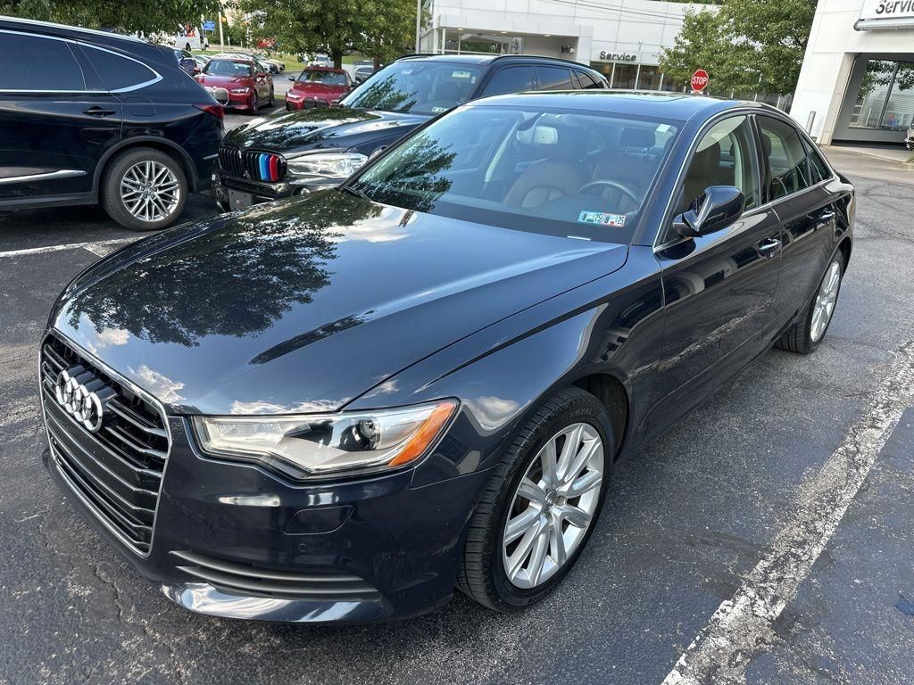 Used 2014 Audi A6 Premium with VIN WAUGFAFC1EN054130 for sale in Sewickley, PA