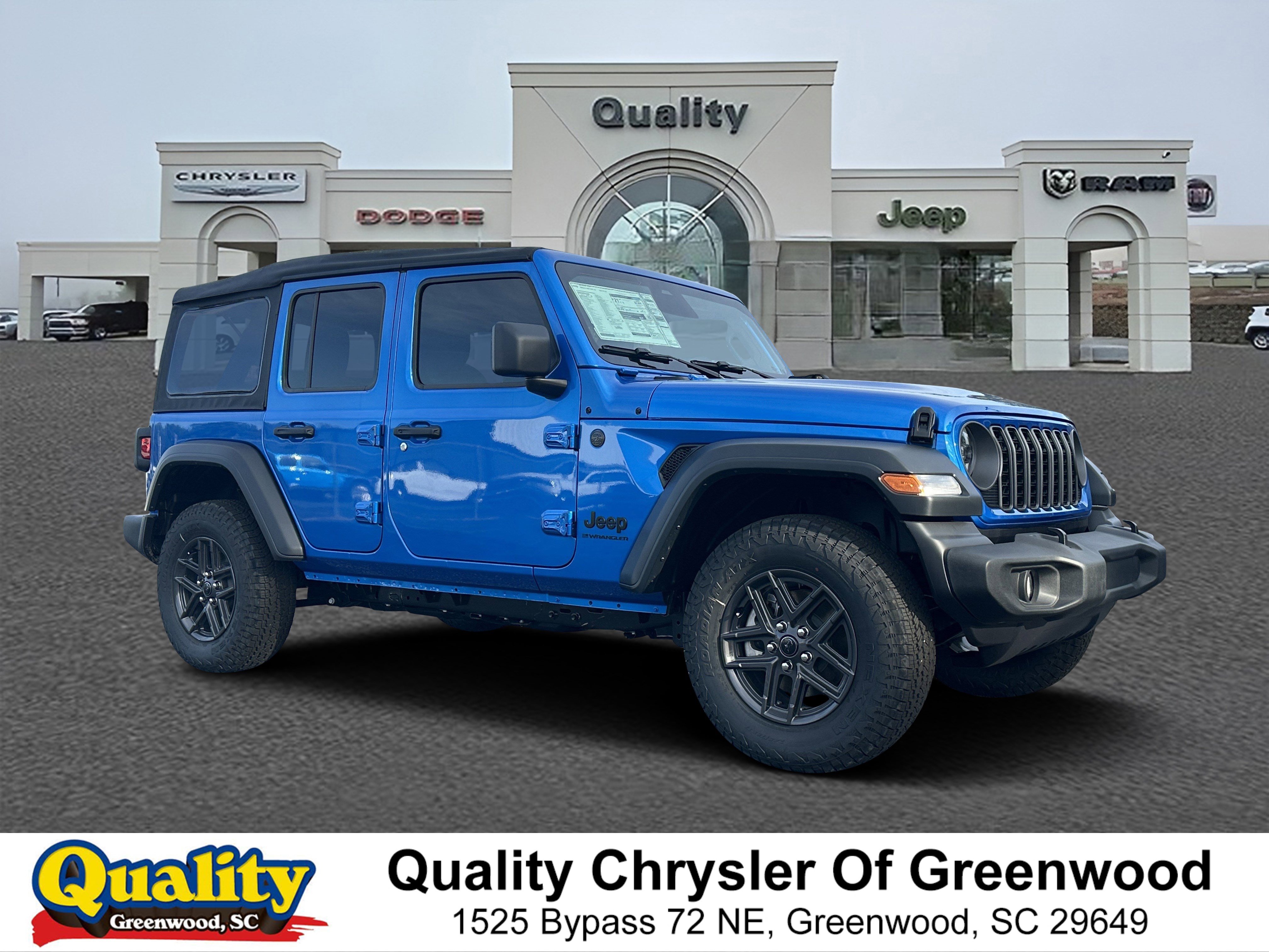 2026 Jeep Wrangler 4-Door Sport S's photo