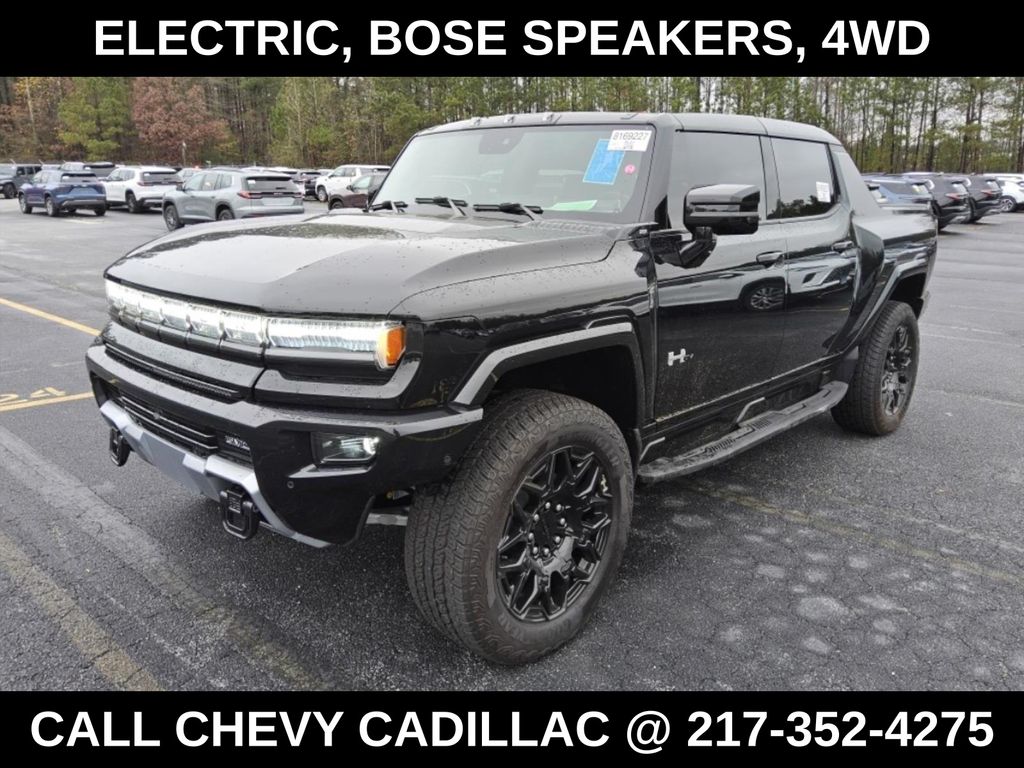 Used 2025 GMC HUMMER EV 2X with VIN 1GT10BDDXSU102592 for sale in Champaign, IL