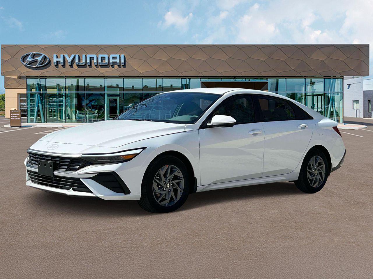 2025 Hyundai Elantra Hybrid Blue photo 2