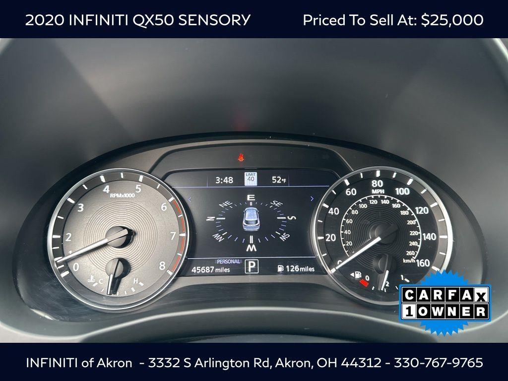2020 Infiniti QX50 Sensory photo 2